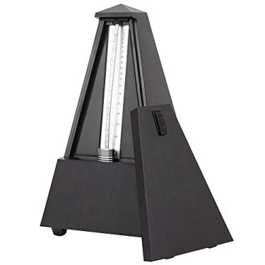 Imagem de Metrônomo Mecânico Profissional Torre De Madeira Tipo Tempo Trainer para Piano Guitarra Drum Prática Madeira Vermelha ou Madeira Raso Opcional (Grão de mogno)