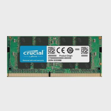 Imagem de Memoria 16GB DDR4 3200MHZ crucial - CT16G4SFRA32A - notebook