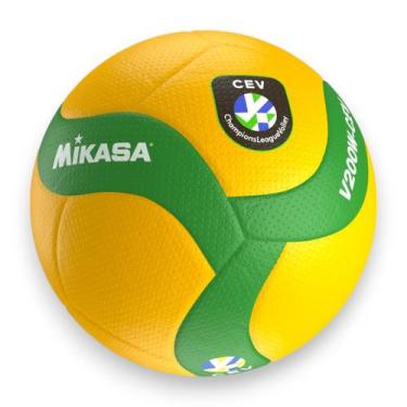 Imagem de Bola de Vôlei Mikasa Profissional Liga Europeia V200W-CEV Original FIV