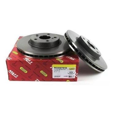 Imagem de Par de disco freio dianteiros toyota corolla rcdi07910 - TRW