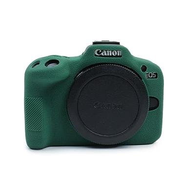 Imagem de MUZIRI KINOKOO Capa Eos R50, Protetora De Silicone Macio Para Câmera Dslr Canon R50/Eosr50 - Transporte Borracha Fina Anti-Riscos, Verde