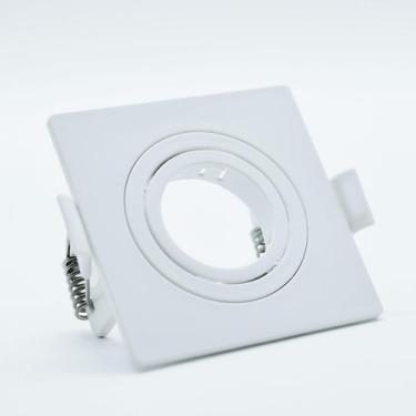 Imagem de Spot Embutir Quadrado Face Plana Mini Dicroica Mr11 Branco - Save Ener