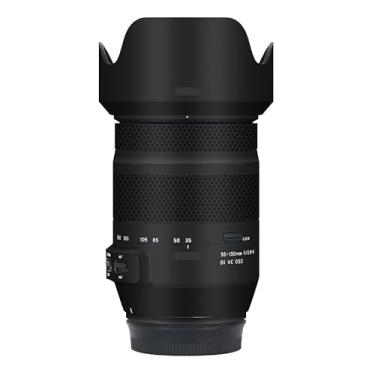 Imagem de Película protetora de lente de câmera película protetora de vinil adesivo premium para Tamron 35-150 mm F2.8-4 adequado para Canon Mount Decal 35-150 F2.8-4 (preto fosco)