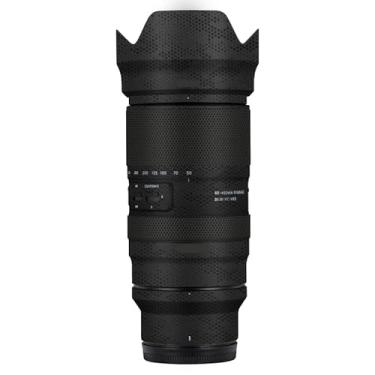 Imagem de Adesivo de lente de câmera antiarranhões para Tamron 50-400 mm F4.5-6.3 adequado para Nikon Mount Coat Wrap película protetora capa 50 400 (Mamba Preto)