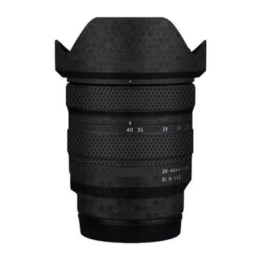 Imagem de Película protetora para lente de câmera, película protetora, decalque para Tamron 20-40 mm F2.8 adequado para Sony Mount 20-40 F 2.8 (Honeycomb Black)