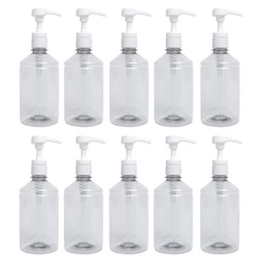 Imagem de Frasco Porta Shampoo Condic Sabonete Profissional 500ml (10)