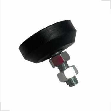 Imagem de Pé Máquina Lavar Geladeira Eletro Borracha Mini 03 Kit 4 - Noster