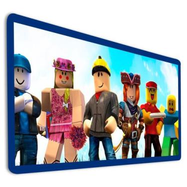 Imagem de Mousepad Gamer Estampa Robo Blox Jogo Infantil Tapete Computador Tecla