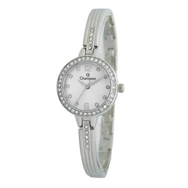 Imagem de Relógio CHAMPION feminino analógico prata pequeno CF24331Q