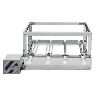 Imagem de Churrasqueira Grill Rotativa The Grill Inox - 4 Espetos Giratórios - A