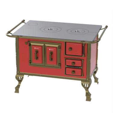 Imagem de Fogao a Lenha Venax n 2 Colonial Vermelho SE