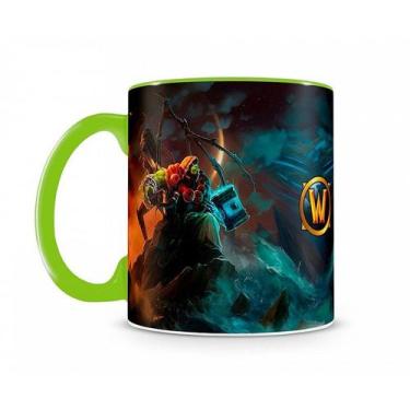 Imagem de Caneca World Of Warcraft Thrall II Verde (ATG4502) - Geek Premiere