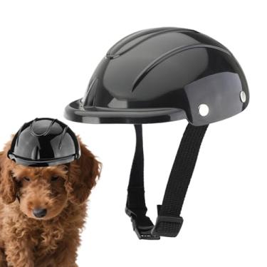 Imagem de Rrlihjgu Capacete De Moto Para Cães | Equipamento De Motociclo Canino,Ajustável Impermeável Ao Respirável Para Passeios De Bicicleta Caminhadas Ao Ar Livre