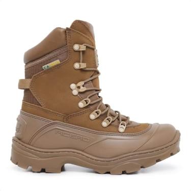 Imagem de Bota Tática Militar de Combate, Coturno Alto com Cadarço, Disponível em Preto, Bege e Verde Militar (coyote, BR, Adulto, Numérico, 38)