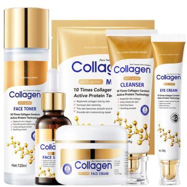 Imagem de Conjunto de cuidados com a pele Rosarden Collagen Anti Aging, 6 unidad