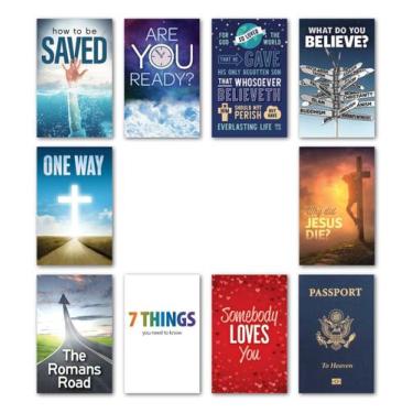 Imagem de Livros evangélicos: sortimento de momentos com o livro (100 folhetos) 