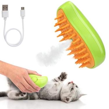 Imagem de Escova Steam Cat FestiKit Multifuncional 3 em 1 com limpeza automática
