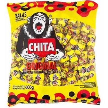 Imagem de Bala Mástigavel Chita Sabor Abacaxi 500g - Cory