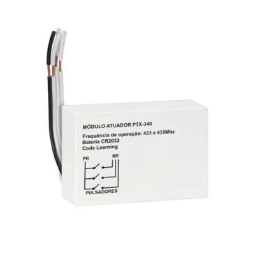 Imagem de Modulo Atuador Receptor Premium PTX-340 3 Canais Margirius, branco