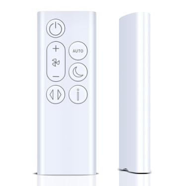 Imagem de ZWP Novo controle remoto de substituição adequado para ventilador Dyson Purifier Cool Gen1 TP10, número do modelo 664609-01 (branco)
