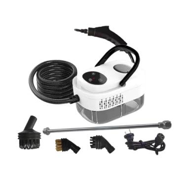 Imagem de Generic Limpador a vapor pressurizado de alta temperatura, máquina de limpeza a vapor portátil com tanque de água para piso, banheiro, cooktop, cozinhas, Branco