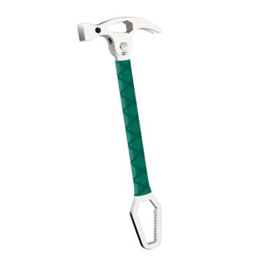 Imagem de Generic Martelo de garra dobrável para uso doméstico, extrator de pregos de aço de alto carbono, profissional, compacto, portátil, multiuso