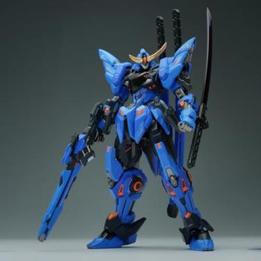 Imagem de Pipigirl Moshow Mecha Assembly Free Mech Action Figure, Brahmaru, Alloy Joints, 7.87 inch Collectible Mecha Action Figures Kits