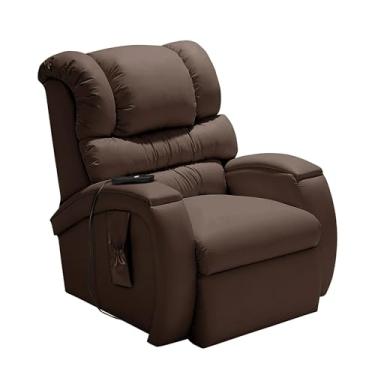 Imagem de Poltrona Imperial Motorizada com Sistema Lift Corano (MARROM 310)