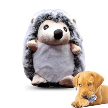 Imagem de PetSport Tiny Tots Brinquedo de pelúcia super macio para cães com barulho feito para cães pequenos (Little Hedgie)