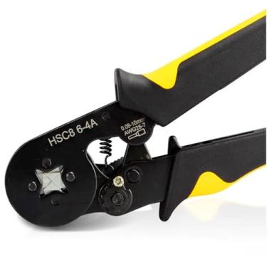 Imagem de Alicate Prensa Terminais Tipo Ilhós – Crimpagem Segura e Precisa, Alta Durabilidade, Cabo Ergonômico, Ideal Para Eletricistas e Manutenção