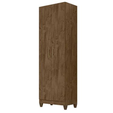 Imagem de Armario Multiuso New Iris 2 Portas 181x55 Cm Castanho Wood