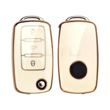 Imagem de Capa De Chave De Carro TPU Para VW Bora Polo Tiguan Jetta Passat Golf 