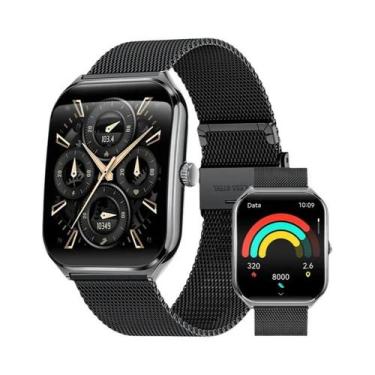 Imagem de Relógio Inteligente Ultra Fino Masculino Com Tela AMOLED De 1,96 Poleg