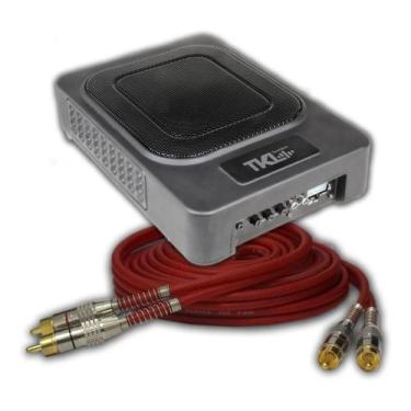 Imagem de Caixa Amplificada Ativa Tkl 9pol 250w  Rca S400 Blindado 5m - Bomber