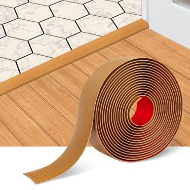 Imagem de Faixa de transição de piso FONUNO Laminate 4 cm x 3 m marrom claro