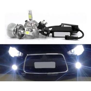 Imagem de Kit Lâmpada Super LED Headlight HB3 6000K 12V e 24V 32W 2200LM Efeito 
