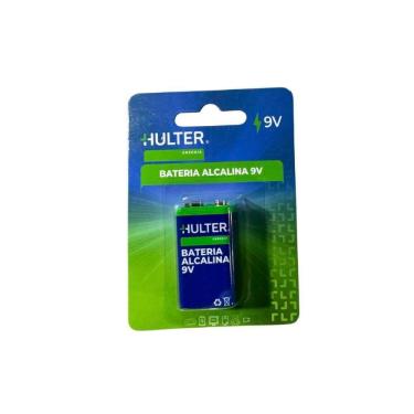 Imagem de Bateria Hulter Alcalina 9V Blister HT1BATERIA-9VF