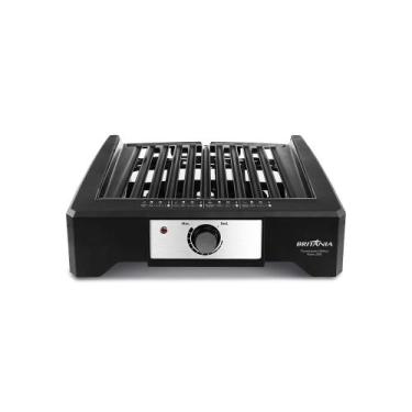 Imagem de Churrasqueira Elétrica Britânia Bcq2000 Flame Grelha Argentina Preta 1