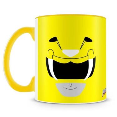 Imagem de Caneca Power Rangers - Ranger Amarelo - Porcelana Personalizada - Amo 