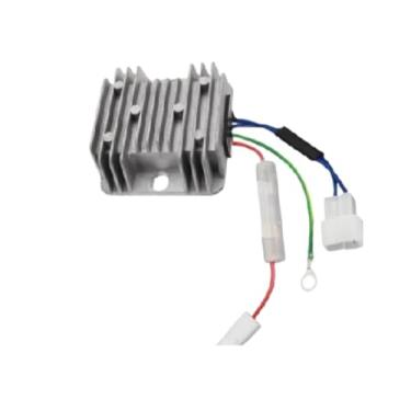 Imagem de 1 peça 186F 12V módulo de controle do carregador do motor diesel AVR regulador automático de tensão retificador de carregamento peças sobressalentes (186F 3wire)