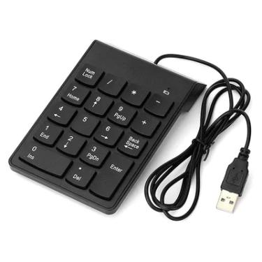 Imagem de Teclado Numerico Ponto Do Nerd, USB, Com Fio