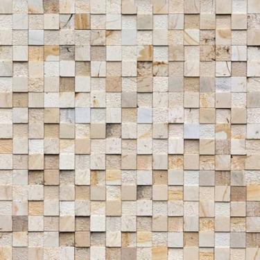 Imagem de Papel de Parede Adesivo Sala Quarto Ripas Madeira Clara Lisa Autocolante 5m x 45cm. (Pastilha Canjiquinha)