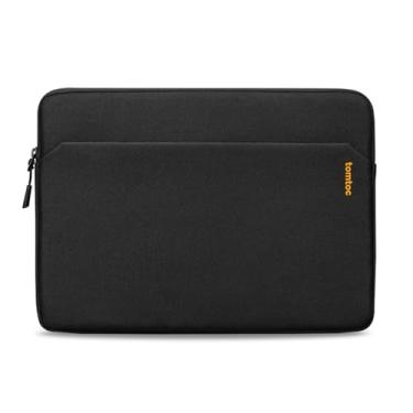 Imagem de tomtoc Capa fina para laptop de 16 polegadas MacBook Pro M4/M3/M2/M1 Pro/Max 2024-2019, XPS 15 Surface Book 3 The New Blade 16, capa protetora reciclada resistente à água para laptop