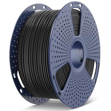Imagem de SUNLU Carretel grande de 3 kg, filamento TPU 90A, filamento de impressora 3D de 1,75 mm, filamento de rolo grande, compatível com 99% de impressoras 3D FDM, carretel de 3 kg (3 kg), TPU preto