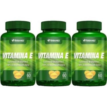 Imagem de Kit 3X Vitamina E - 60 Cápsulas - Herbamed-Masculino