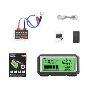 Imagem de Testador De Capacidade De Bateria De Carro 12V ANCEL BM200 pro Com Dis