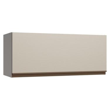 Imagem de Armário Aéreo 80 Cm 1 Porta Basculante Nice Madesa Crema