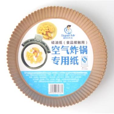 Imagem de Forma, Cesto De Papel Manteiga Air Fryer Fritadeira 20cm 50 Unid MARRO