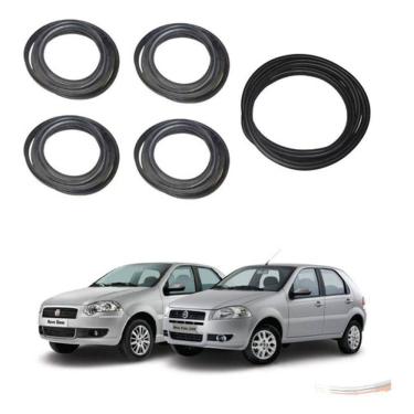 Imagem de Kit Borrachas Porta E Porta Mala Palio Siena Após 05 4 Pts - Un / 5 [f103]