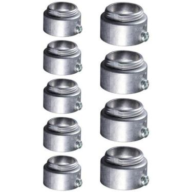 Imagem de 9 Conectores Em Alumínio P/ Condulete 1 Pol. Tramontina